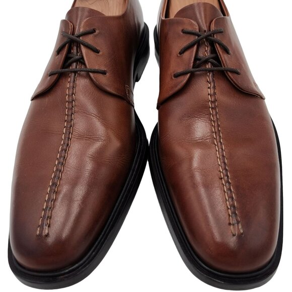 Cole Haan Beckett II Brown Leather Split-toe Derby Blucher Dress Shoes Mens 8.5M main image 9